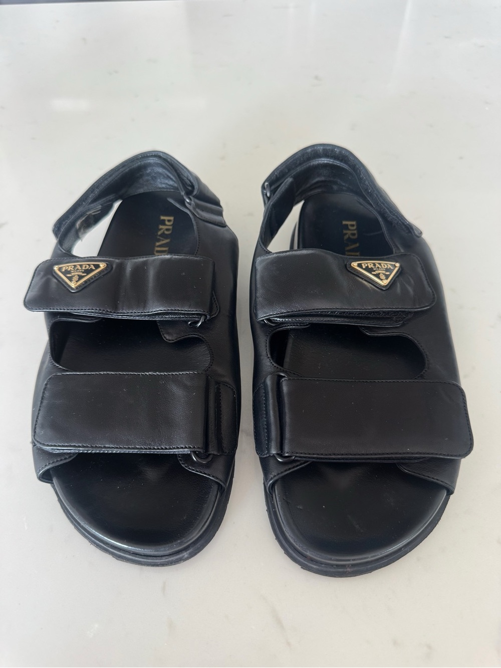 Women’s Prada Dad Double Strap Sandal